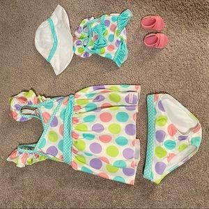 Bitty Baby swim suit for girls and doll